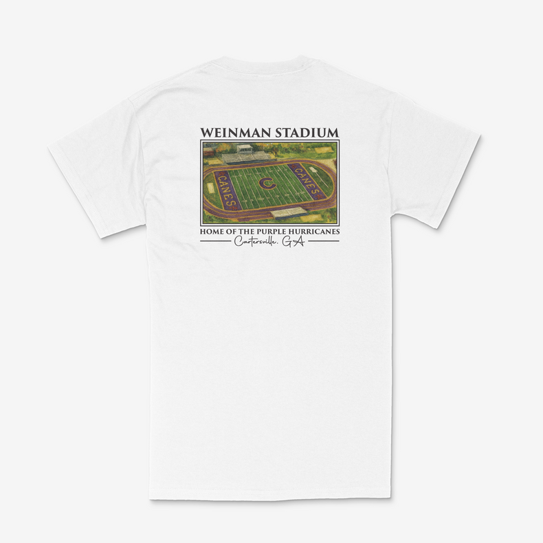 Adult Home of the Hurricanes Pocket Tee