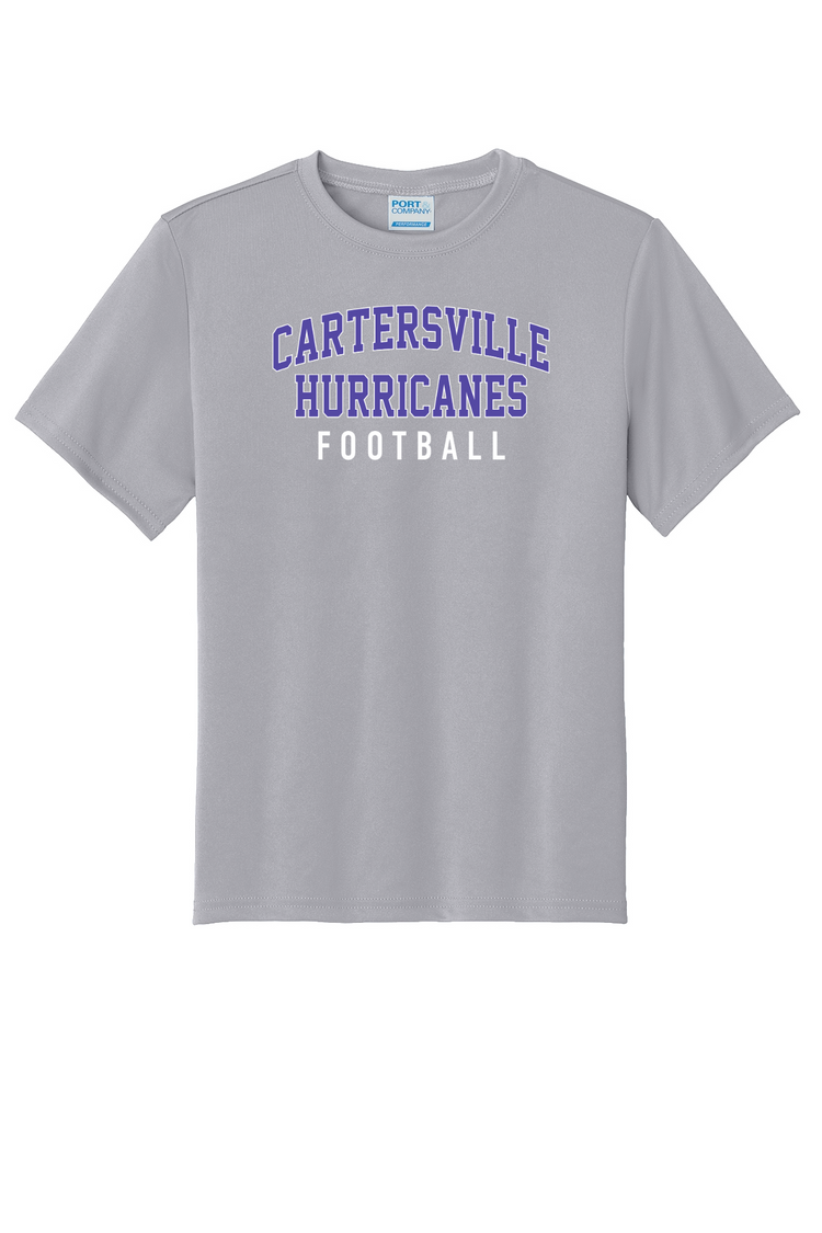 Adult Cartersville Hurricanes Football Tee