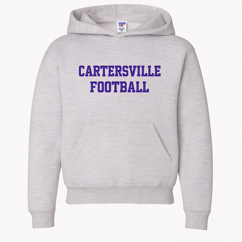 Youth Cartersville Football Hoodie
