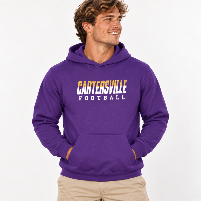 Cartersville Gridiron Hoodie
