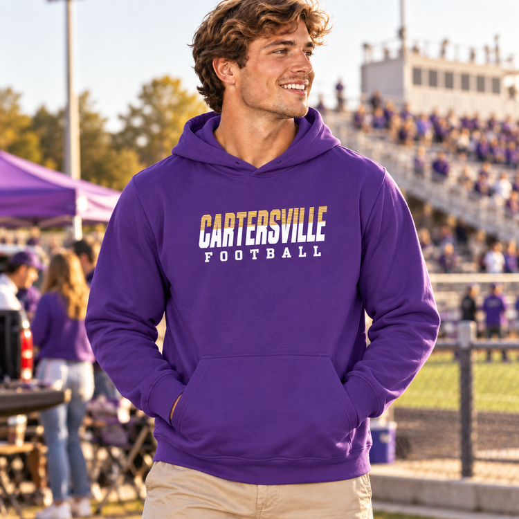Cartersville Gridiron Hoodie