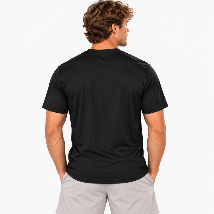 All-Star Canes Black Performance Tee
