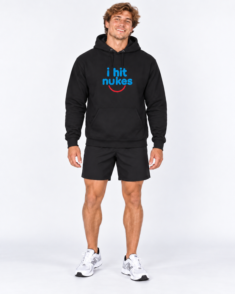 Adult I Hit Nukes Hoodie