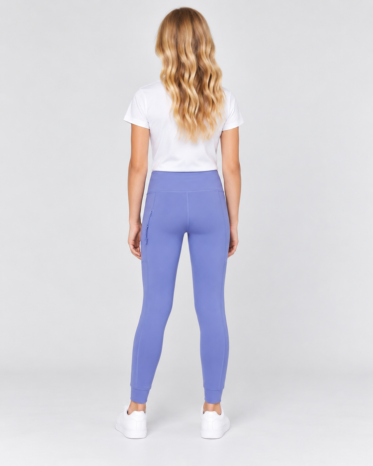 Girls Interlock Utility Jogger Tight with Side Pocket
